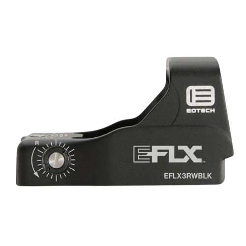 EFLX MINI REFLEX SIGHT - BLACK, 3 MOA RED DOT