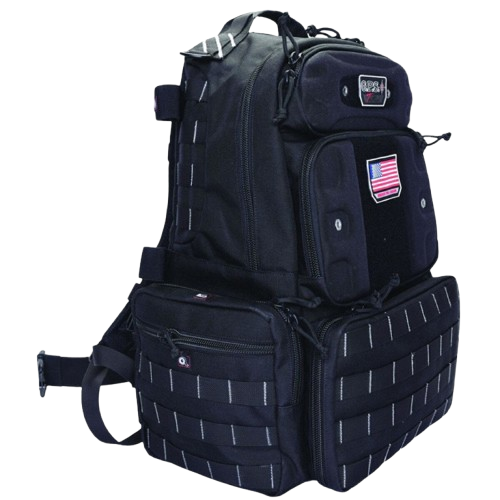 TACTICAL RANGE TALL BACKPACK - BLACK