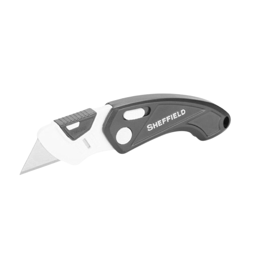 SHEFFIELD GADGET FOLDING LOCK BACK UTILITY KNIFE