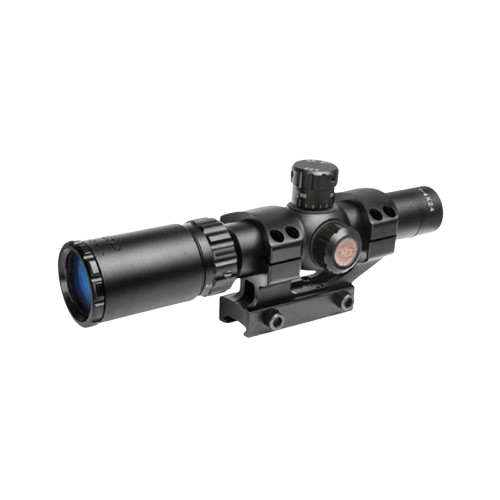 TRU BRITE 30 SERIES SCOPE 1-4X24MM DUPLEX MIL-DOT RETICLE 30MM TUBE - MATTE