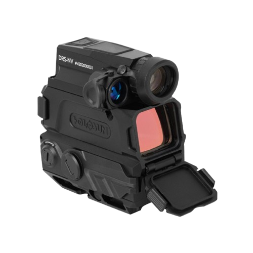 DRS-NV REFLEX SIGHT - BLACK, RED MRS, 1-8X MAGNIFICATION